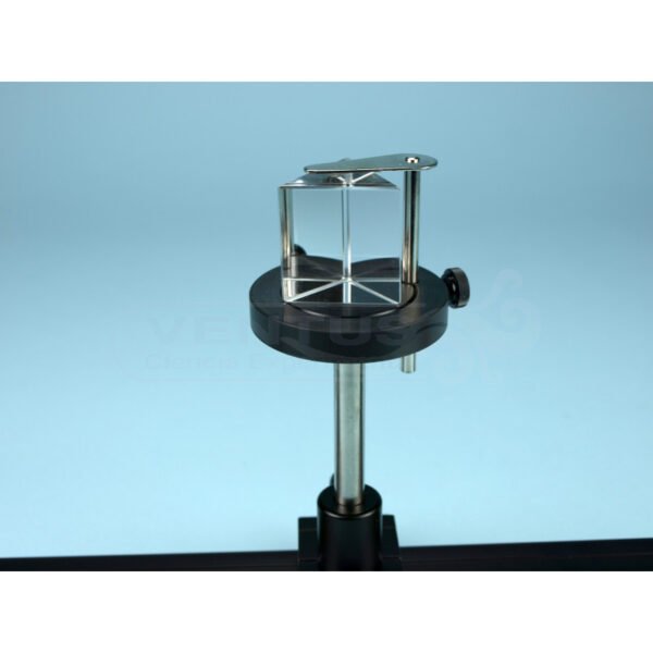 PRISMA TRIANGULAR CON SOPORTE